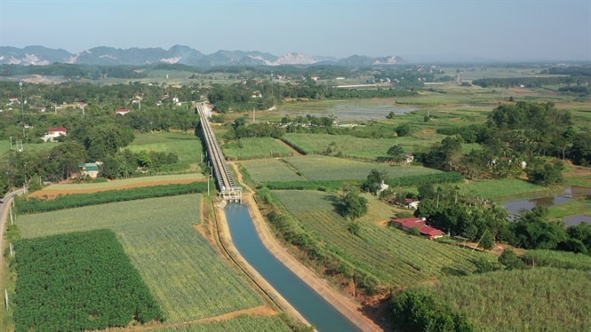 Phát triển hệ thống tưới Bắc sông Chu – Nam sông Mã, Tỉnh Thanh Hóa